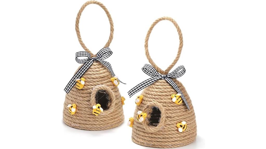 bee hive spring decor