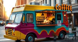 begin coffee truck startup