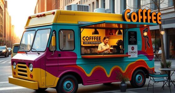 begin coffee truck startup