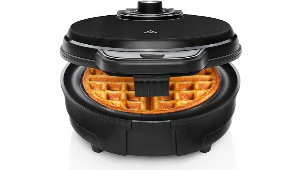 belgian waffle maker features