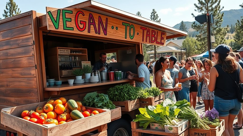 bend vegan farm trucks