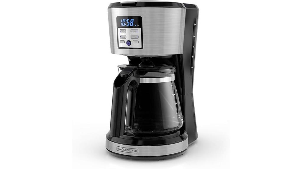 black decker programmable coffeemaker