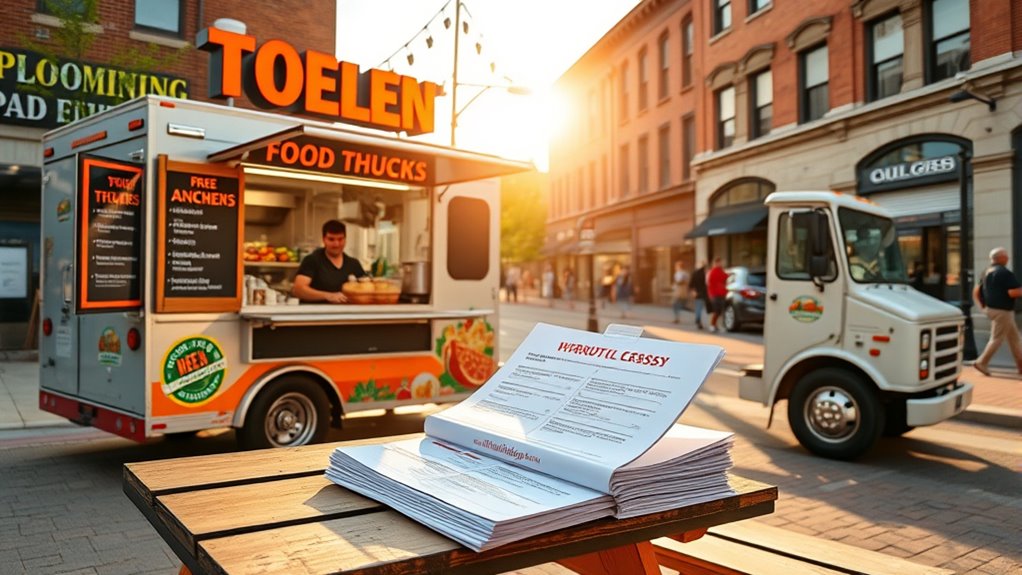 bloomington food truck permits