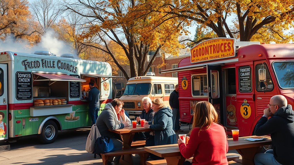 bloomington s diverse food trucks