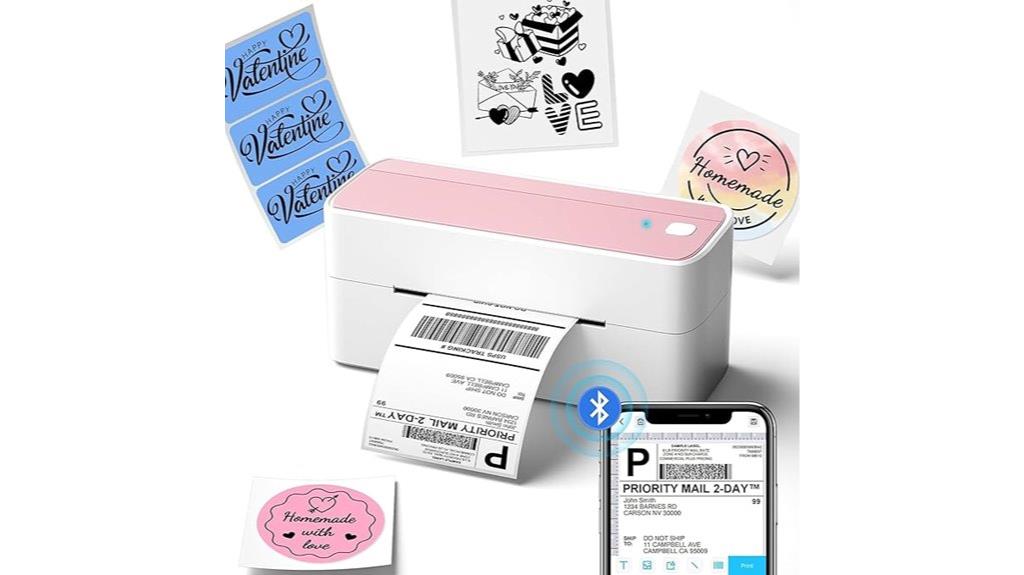 bluetooth thermal label printer