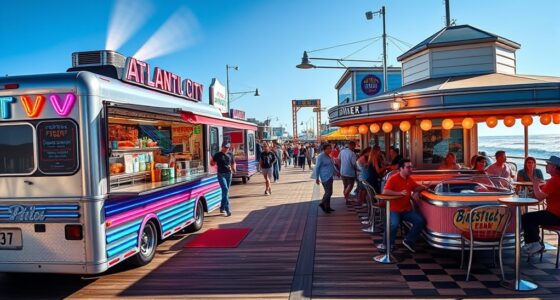 boardwalk diner food trucks