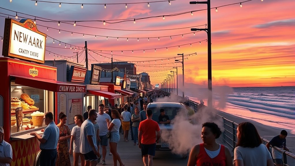 boardwalk diner food trucks