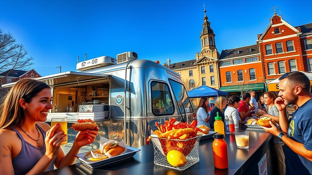 book seafood truck experiences