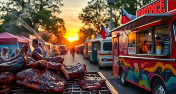 bourbon bbq food trucks