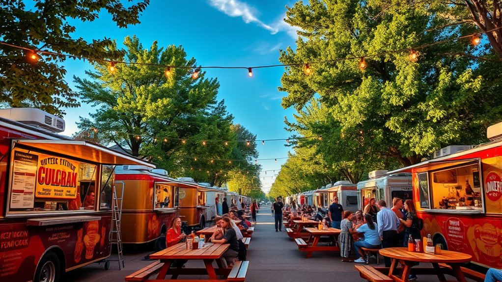 bourbon bbq food trucks