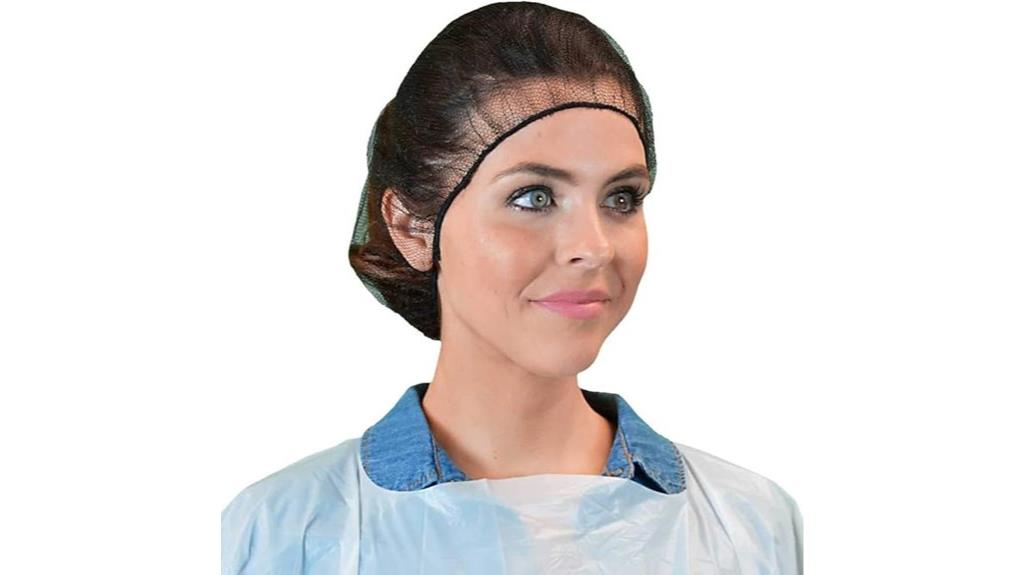 breathable nylon hair caps