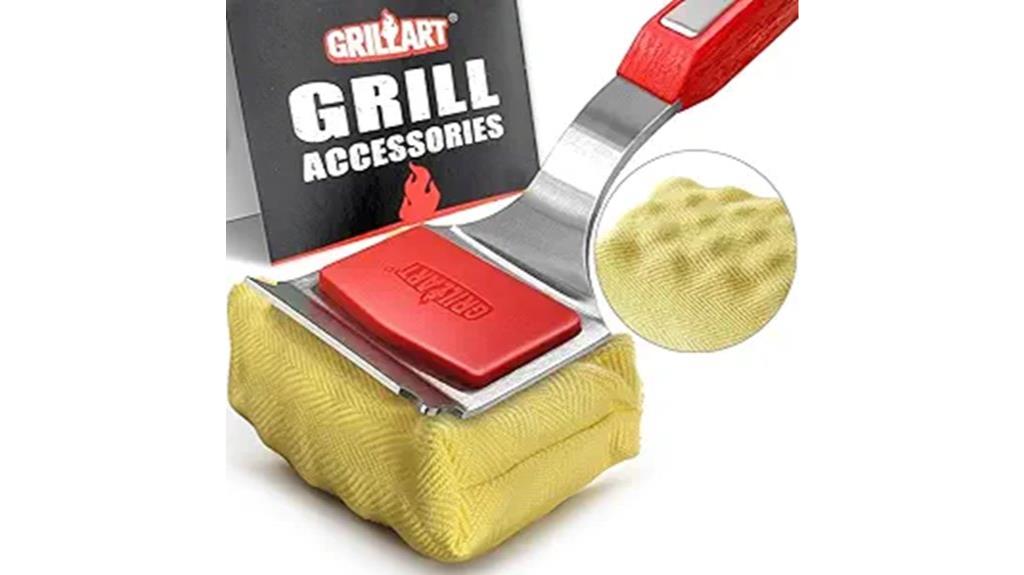 bristle free grill cleaning