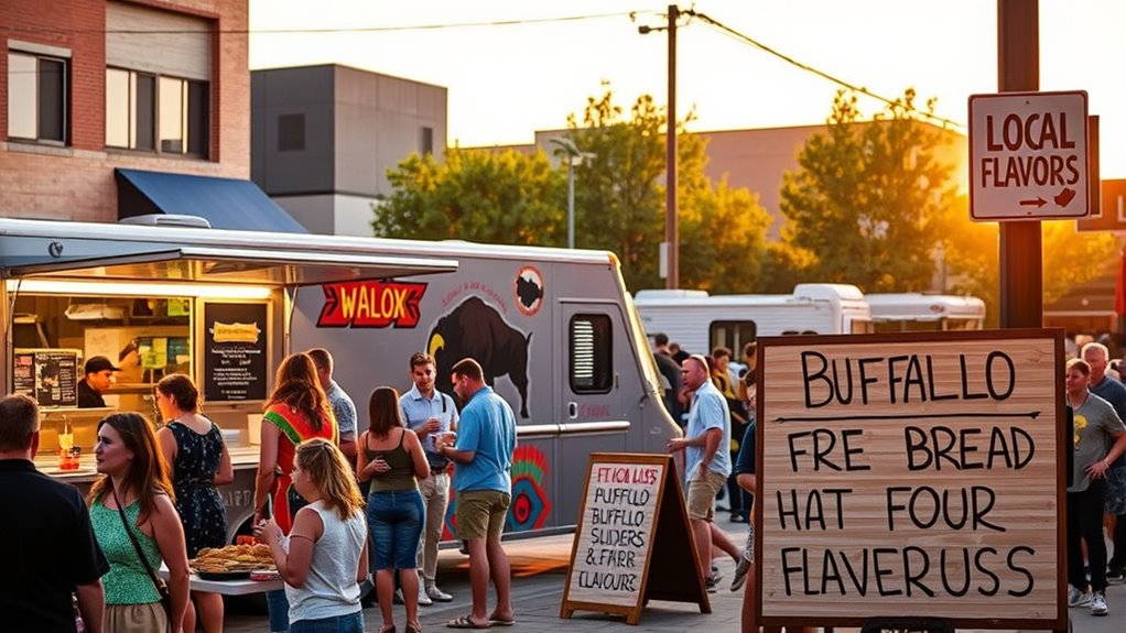 buffalo dishes on food trucks