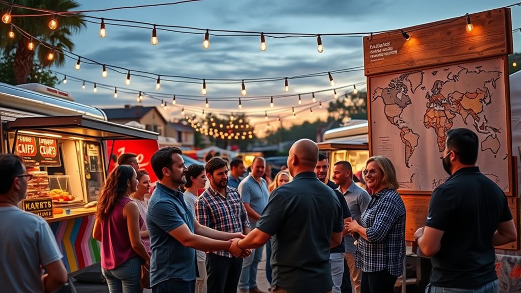 build local business relationships