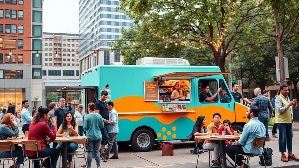 build local food truck community