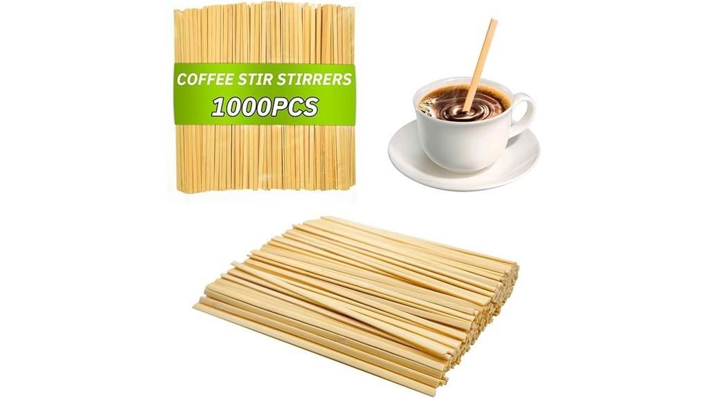 bulk bamboo coffee stirrers