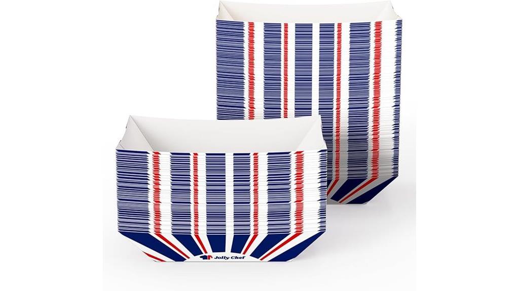 bulk pack paper food trays