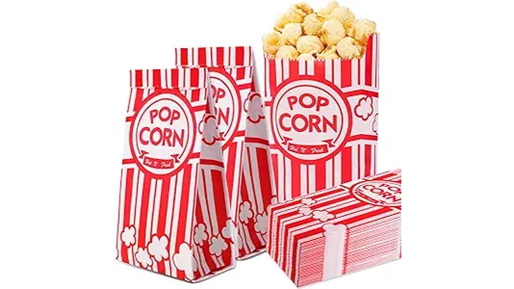 bulk paper popcorn bags