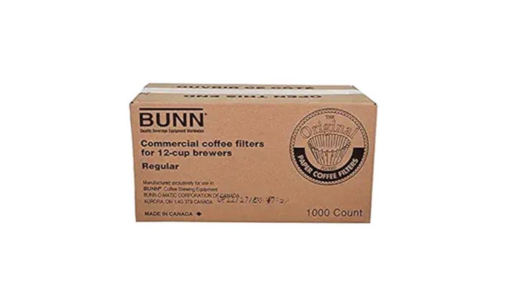 bunn 12 cup filters pack