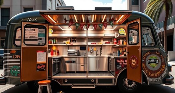 bus van food truck conversion