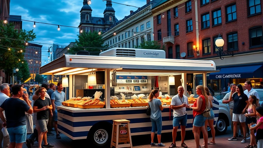 cambridge seafood truck experience
