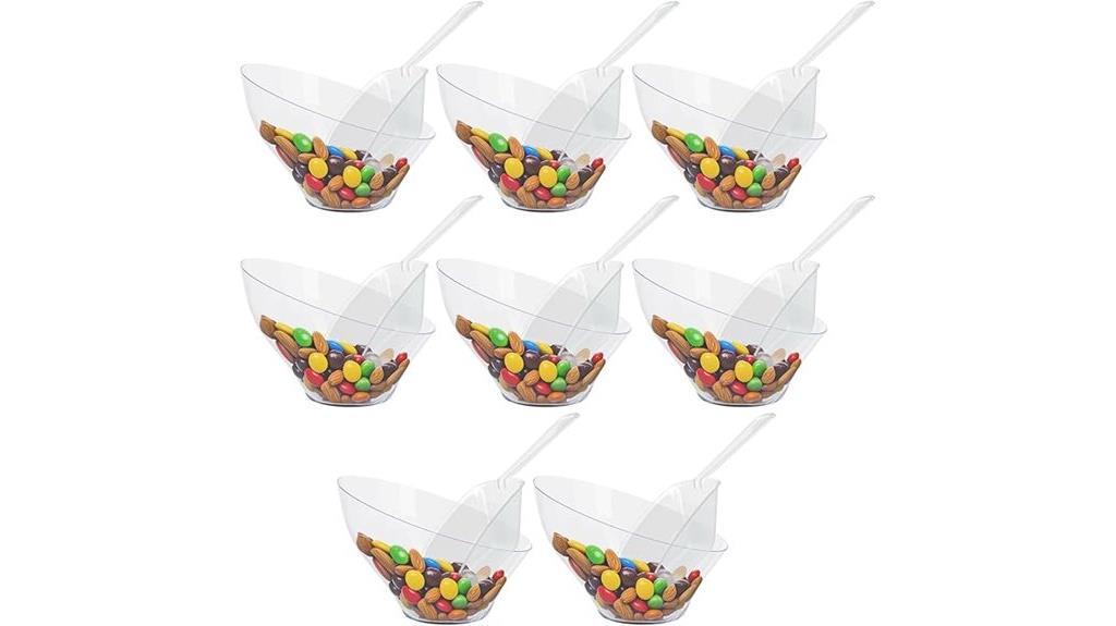 candy bowls with scoops