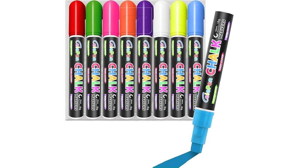 car window chalk markers