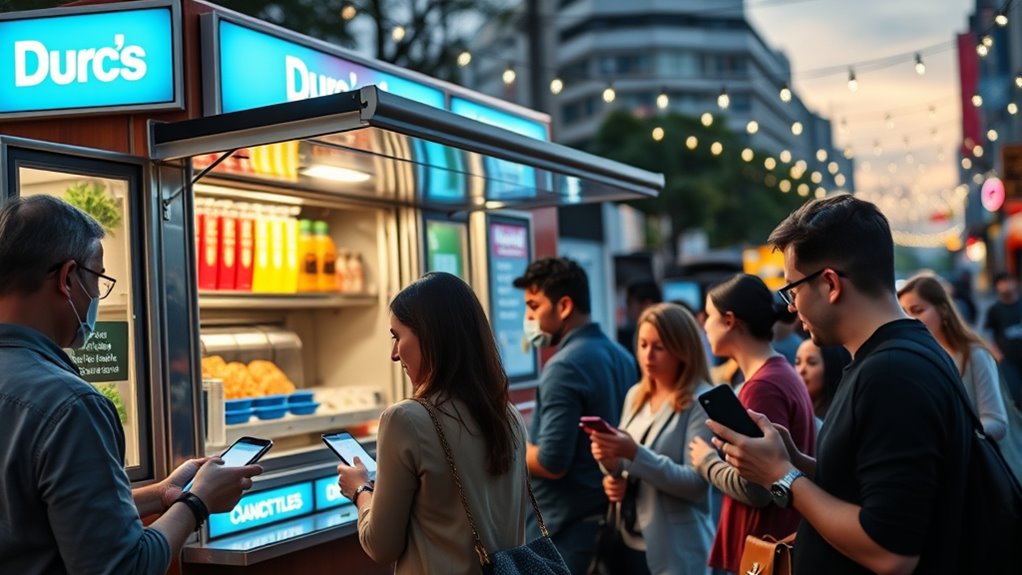 cashless food truck payments
