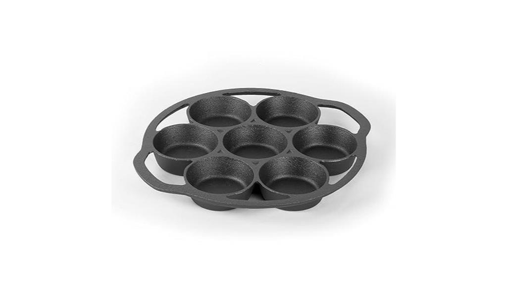 cast iron biscuit pan