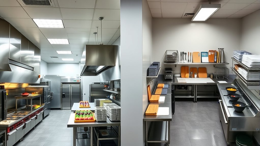centralized food preparation safety