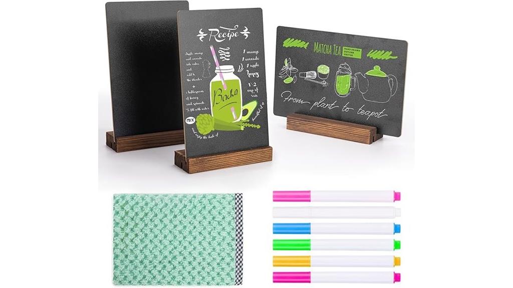 chalkboard sign set