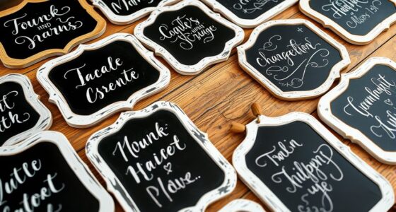chalkboard signs for events