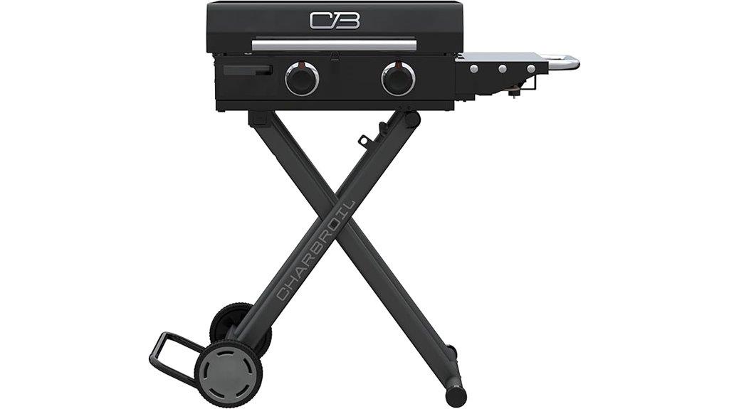 charbroil folding gas griddle