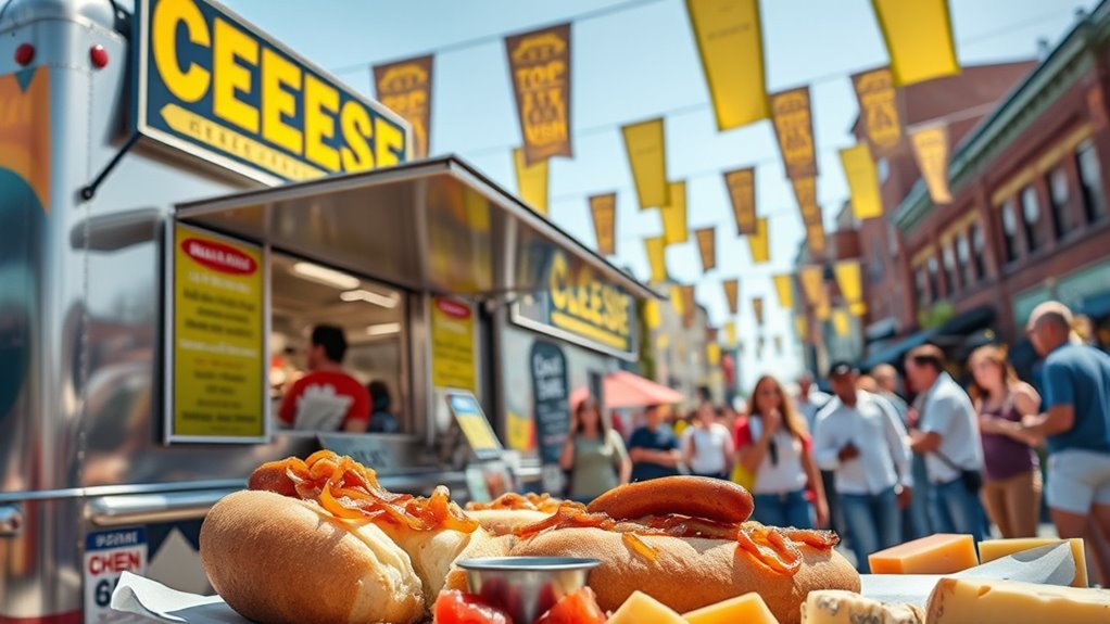 cheese brats food festivals