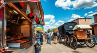 cheesesteak amish food trucks