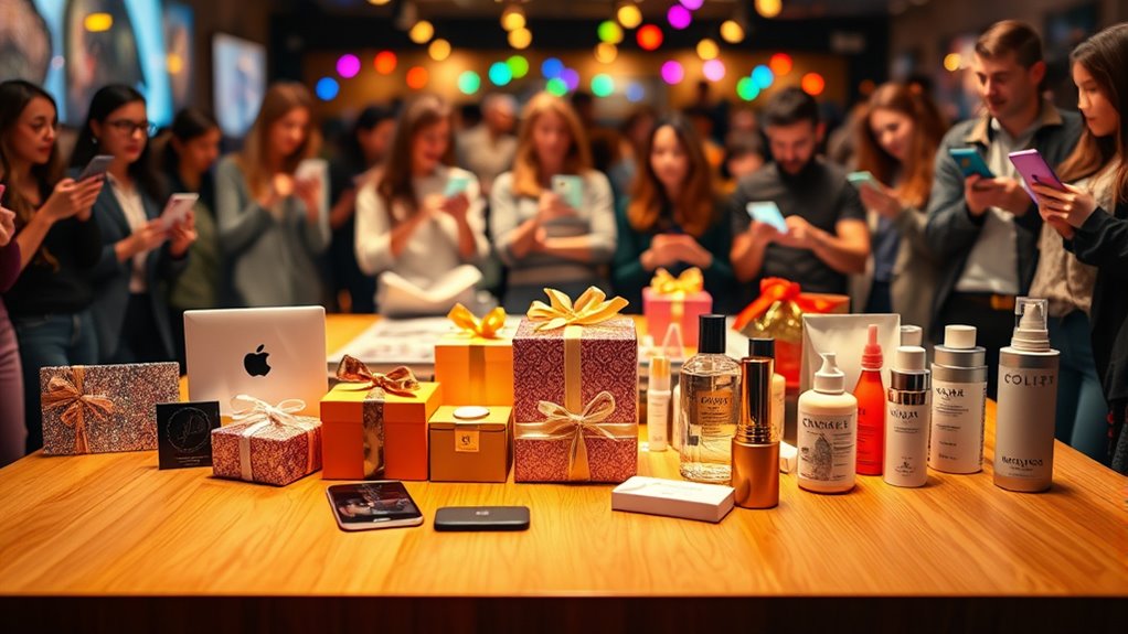 choose relevant attractive prizes