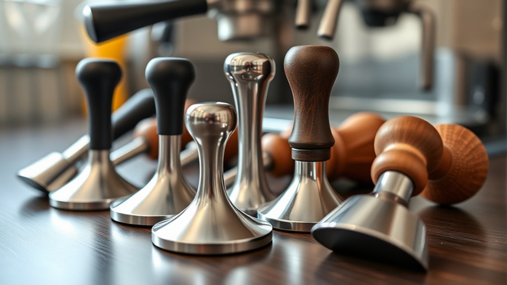 choosing the perfect coffee tamper