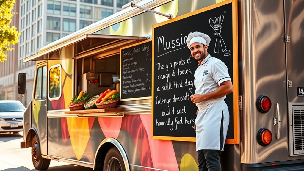 clear concise food messaging