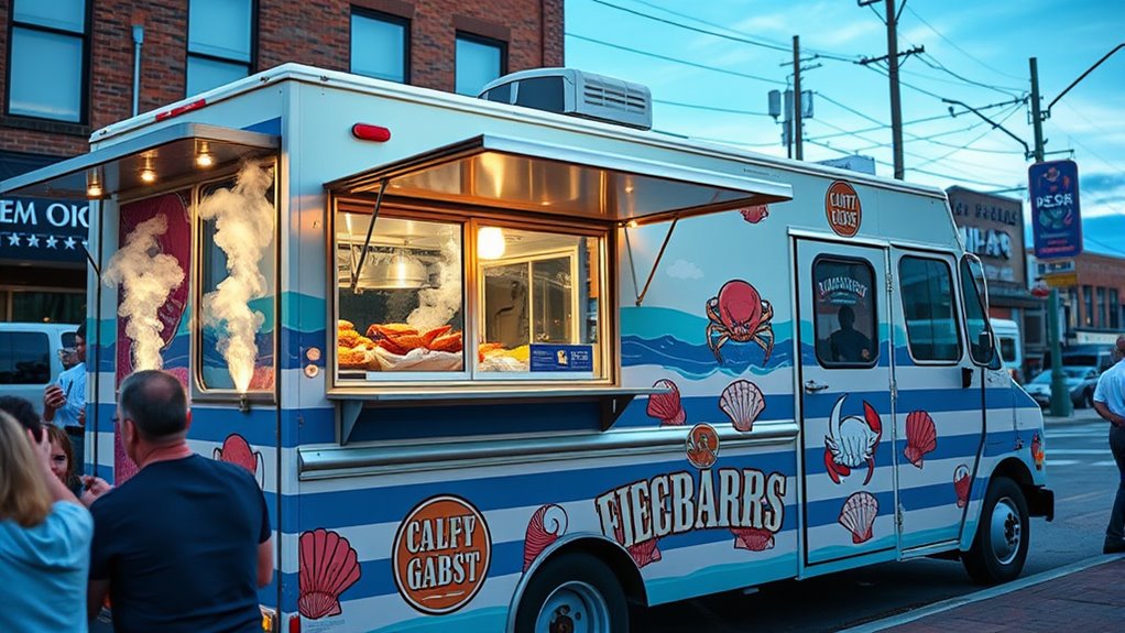 coastal food truck catering