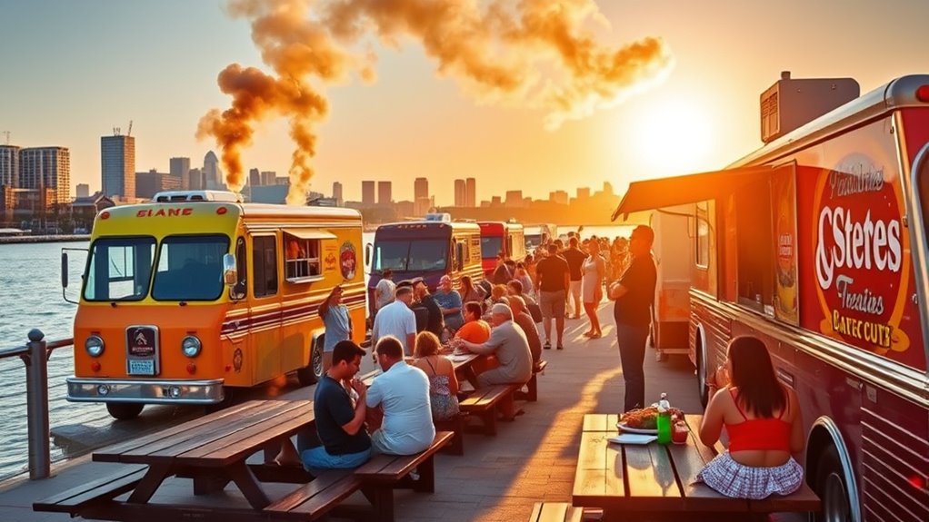 coastal food truck hotspots