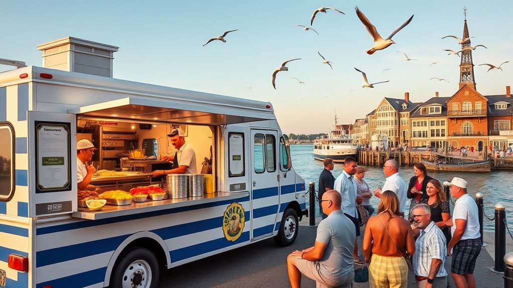 coastal seafood catering options