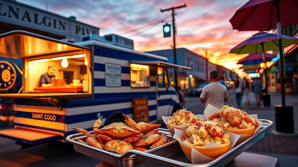 coastal seafood food trucks