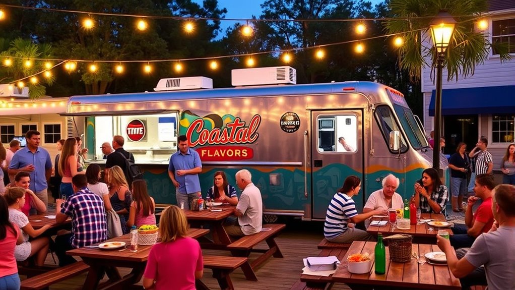 coastal seafood food trucks