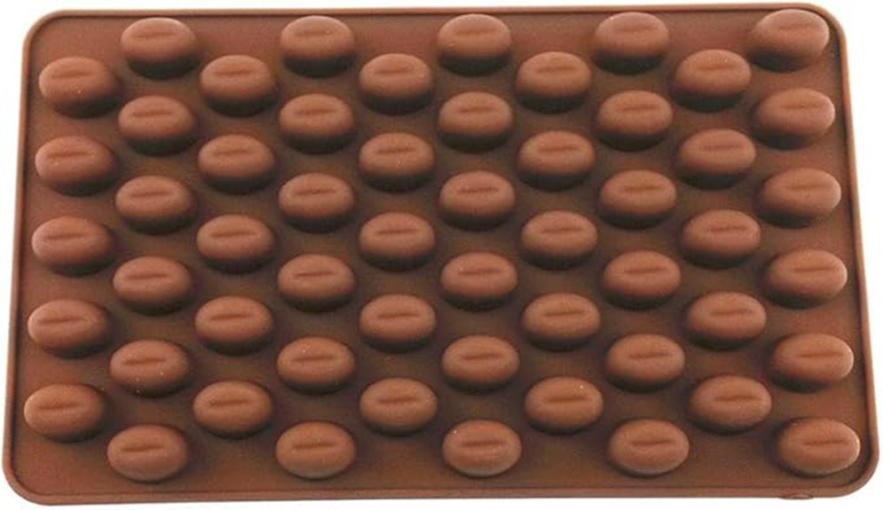 coffee bean silicone mold