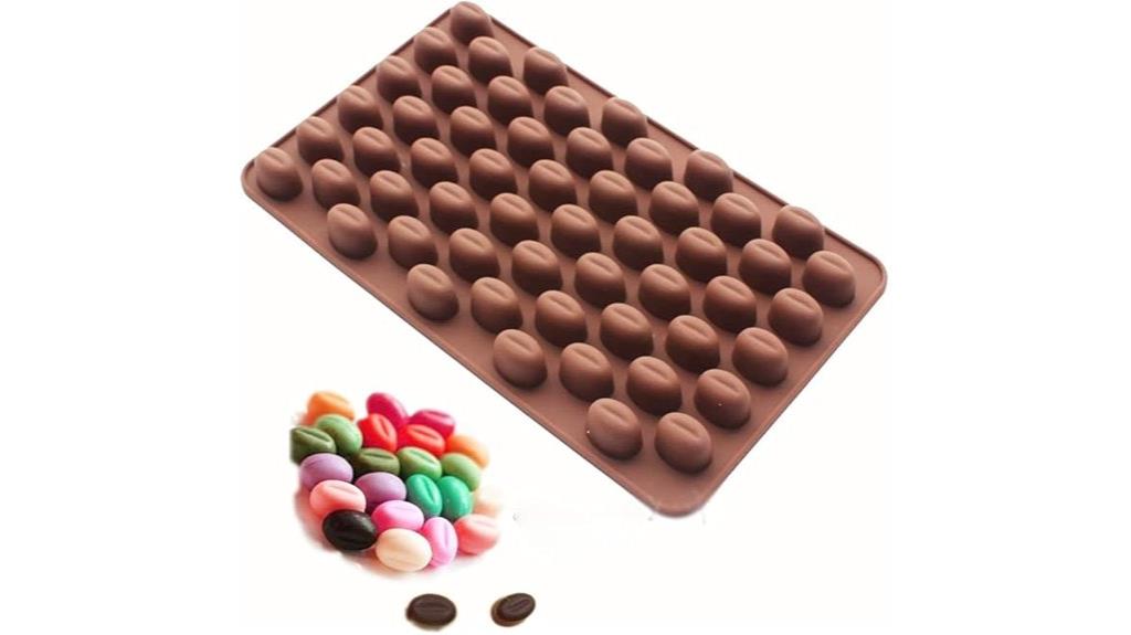 coffee bean silicone mould