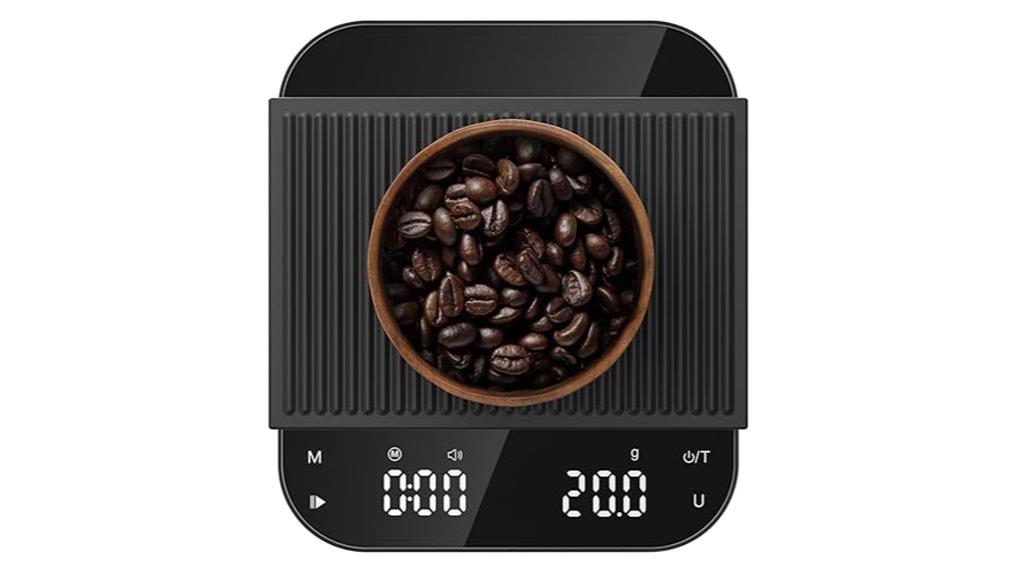 coffee scale with timer