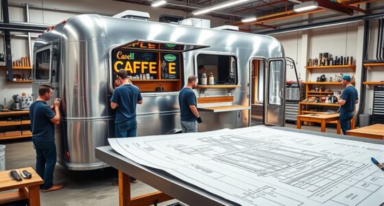 coffee truck startup process