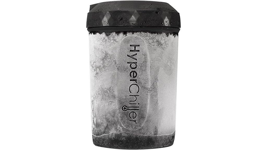 cold beverage cooling device