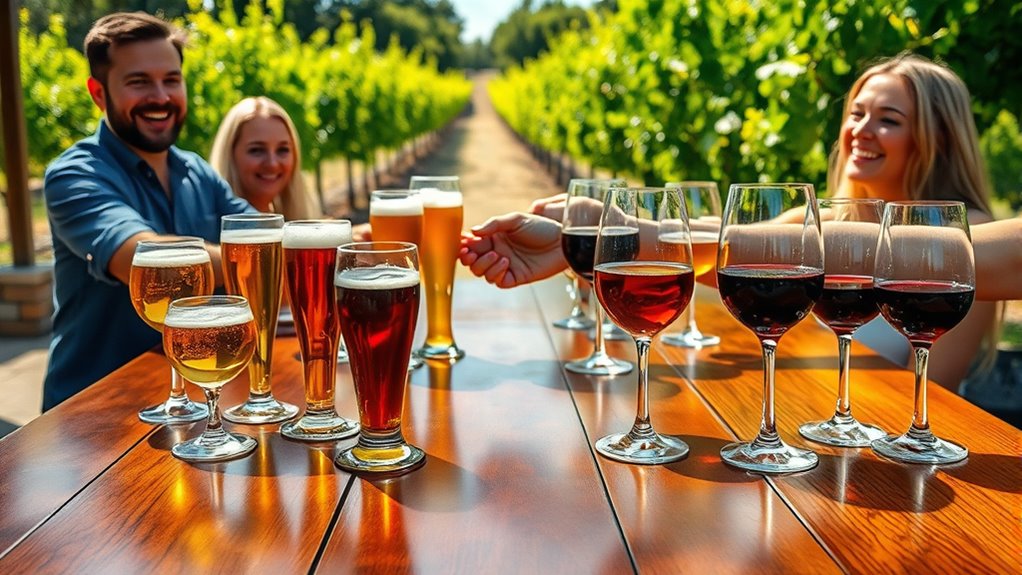 collaborating with alcohol producers