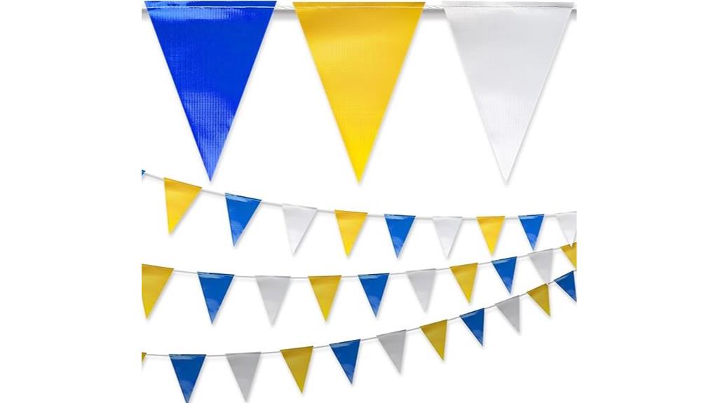 colorful durable safety flags